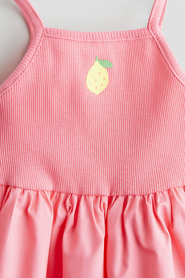 Baskı Detaylı Elbise - 2