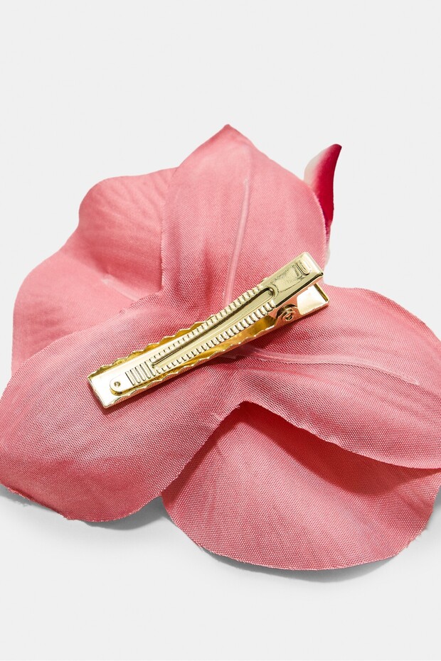 2'li Orkide Çiçekli Saç Tokası Seti - 5