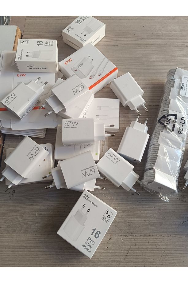 Hızlı Sarj Cihazı Seti Type-c Hızlı Ev Şarj Aleti 3.0a (Q32 BEYAZ) - 3