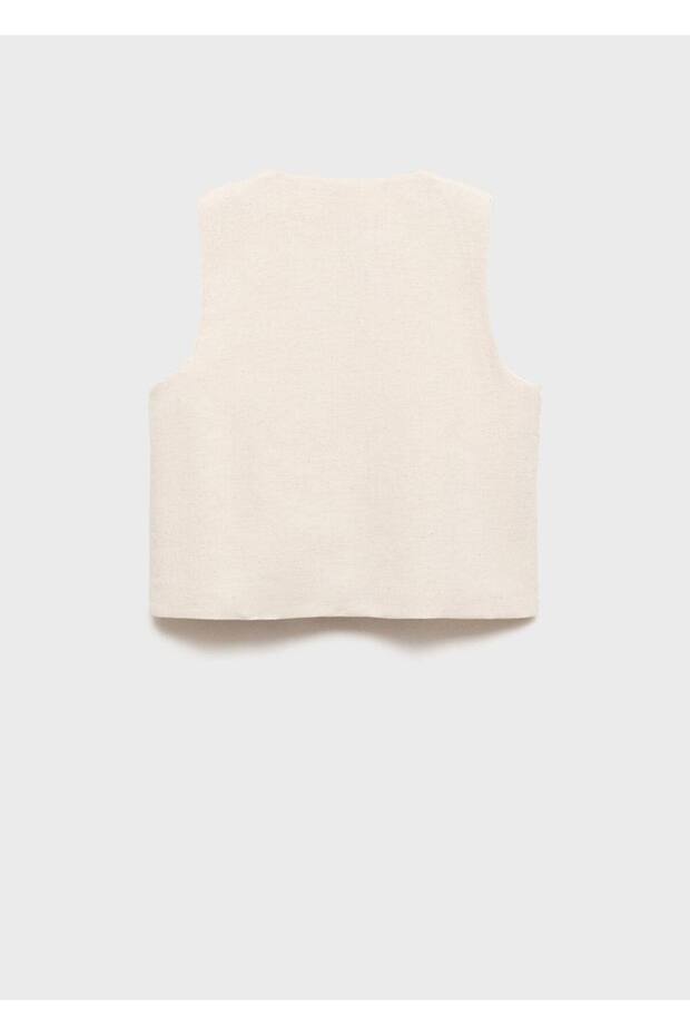 Ayna işlemeli yelek - 3