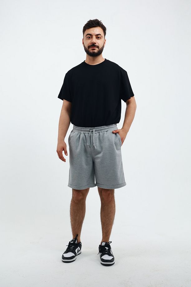 Capsule Erkek Comfort Fit Pike  Duble Paça Şort Bermuda - 4