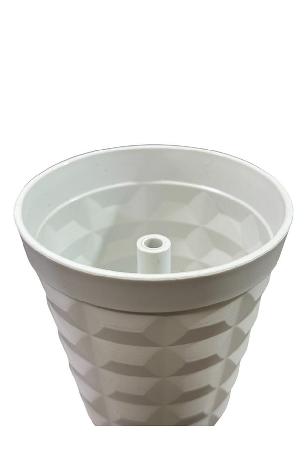 Yapay Çiçekler Için 2’li Özel Tasarım Saksı (9X9 CM) - 3