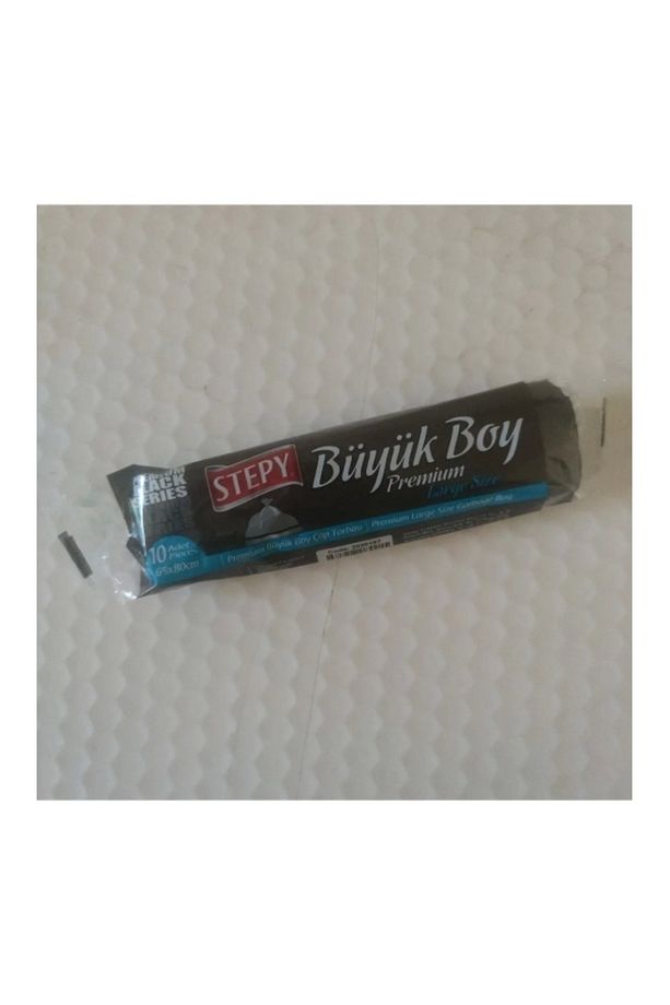 65*80 Büyük Çöp Poşeti Siyah - 1