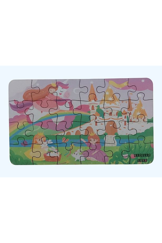Unicorn - Tek Boynuzlu At / Small Puzzle 3-7 Yaş 24 Parça - 1