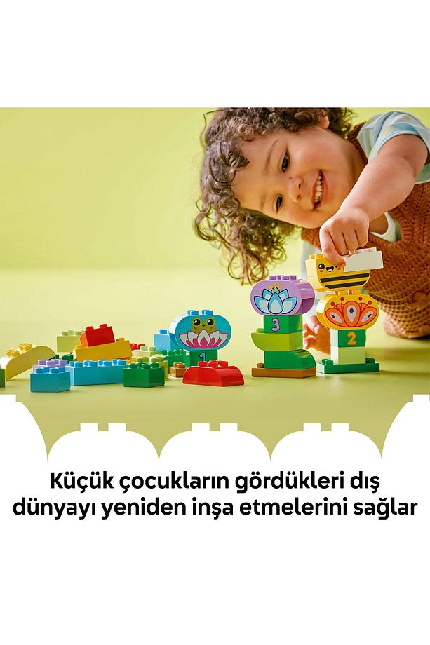 ® DUPLO® Yaratıcı Bahçe ve Çiçekler 10444 - 2+ Eğitici Oyuncak Yapım Seti (45 Parça) - 9