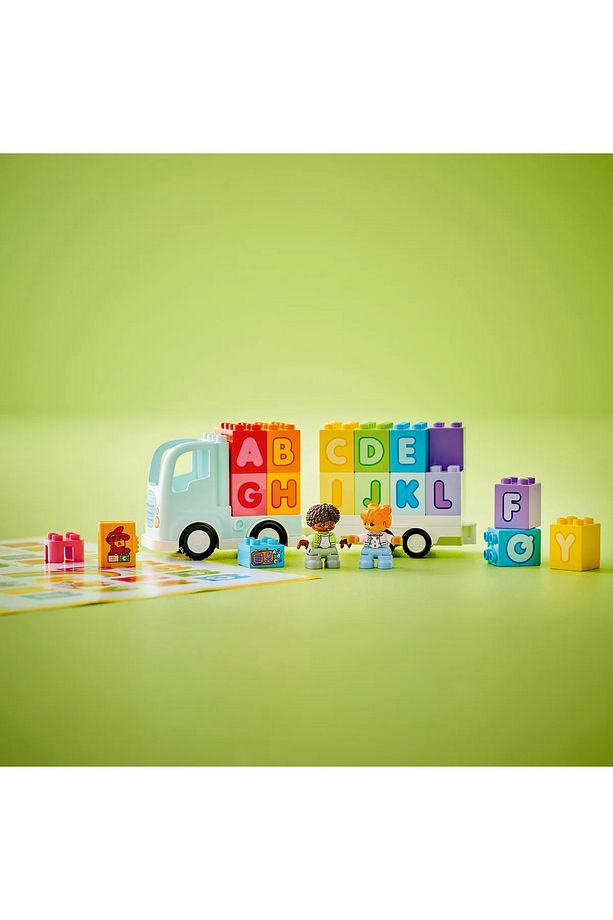 ® DUPLO® Alfabe Kamyonu 10421 - 2+ Eğitici Oyuncak Yapım Seti (36 Parça) - 8