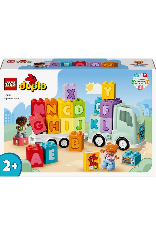 ® DUPLO® Alfabe Kamyonu 10421 - 2+ Eğitici Oyuncak Yapım Seti (36 Parça) - 4