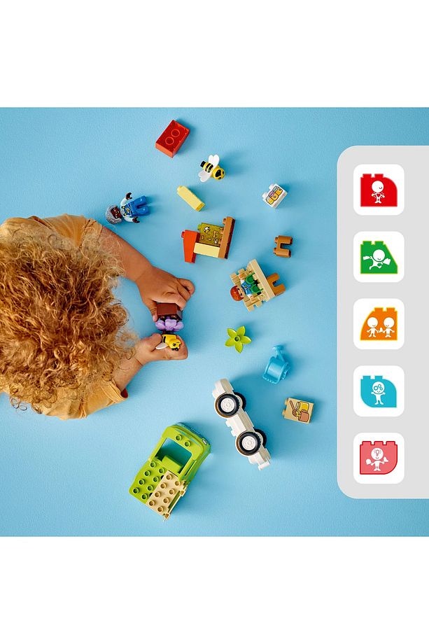 ® DUPLO® Arıların ve Arı Kovanlarının Bakımı 10419 - 2+ Eğitici Oyuncak Yapım Seti (22 Parça) - 7