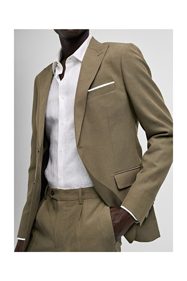 Blazer Ceket Erkek Yetişkin - 8