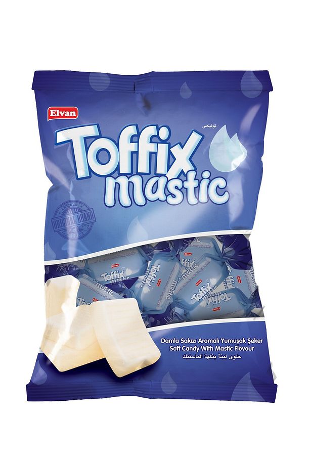 Toffix Mastic Damla Sakızlı Şeker 1000 Gr. (1 Poşet) - 1