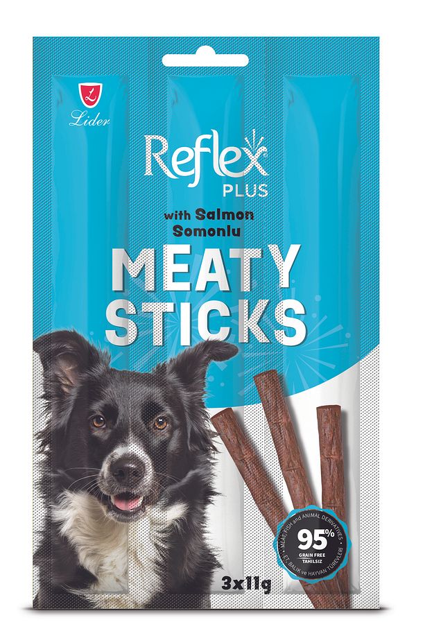 Somonlu Köpek Ödül Çubuğu 11 G X 3 Adet - 1