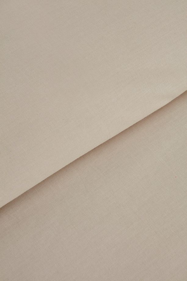 Pure Ruffle %100 Pamuk Tek Kişilik Nevresim Takımı Ekru - 3