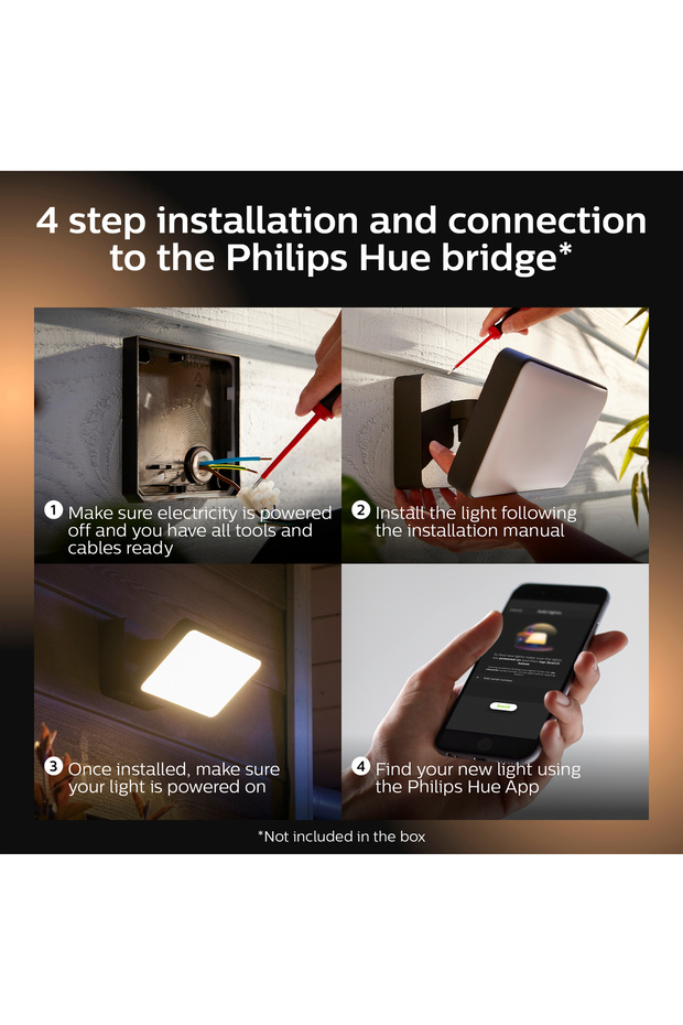 Hue Discover WCA Dış Mekan Projektör - 5