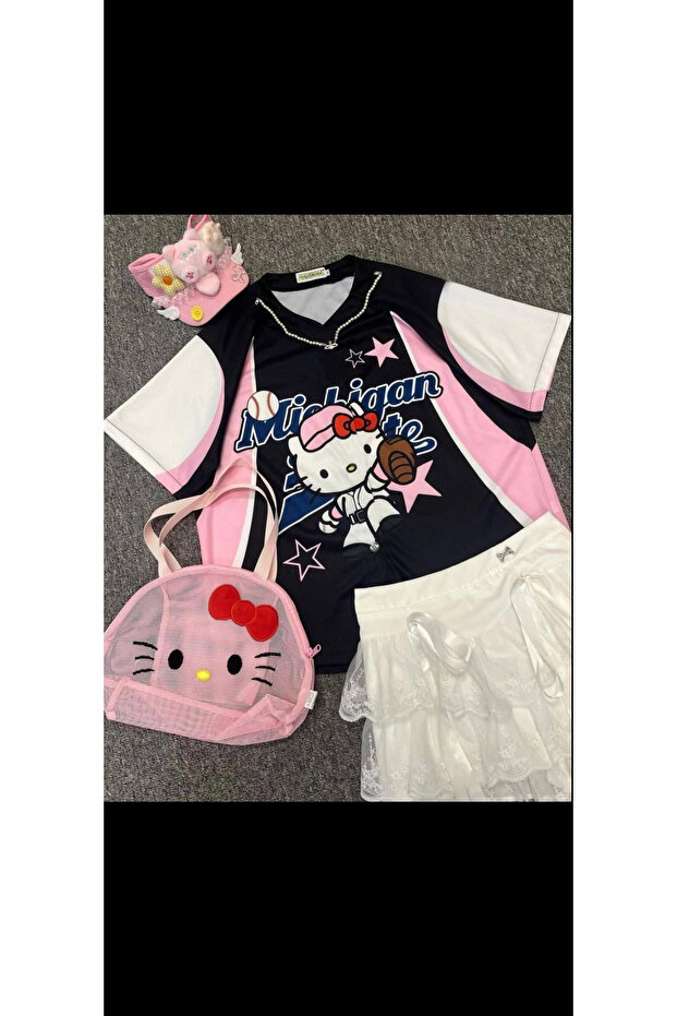 Michigan Hello Kity Jersey - 2