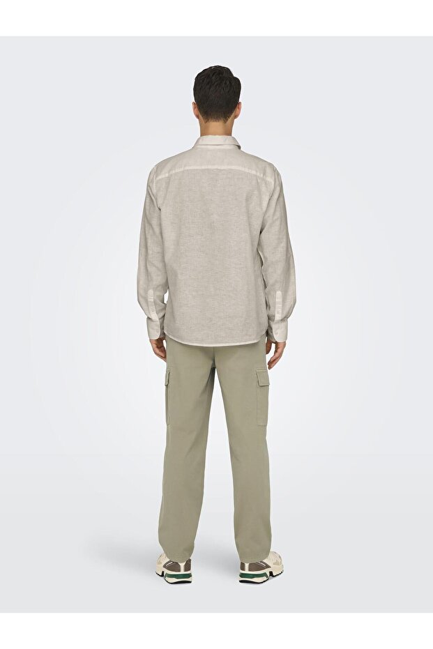Hemd ONSCAIDEN Leinen Hemd - 4