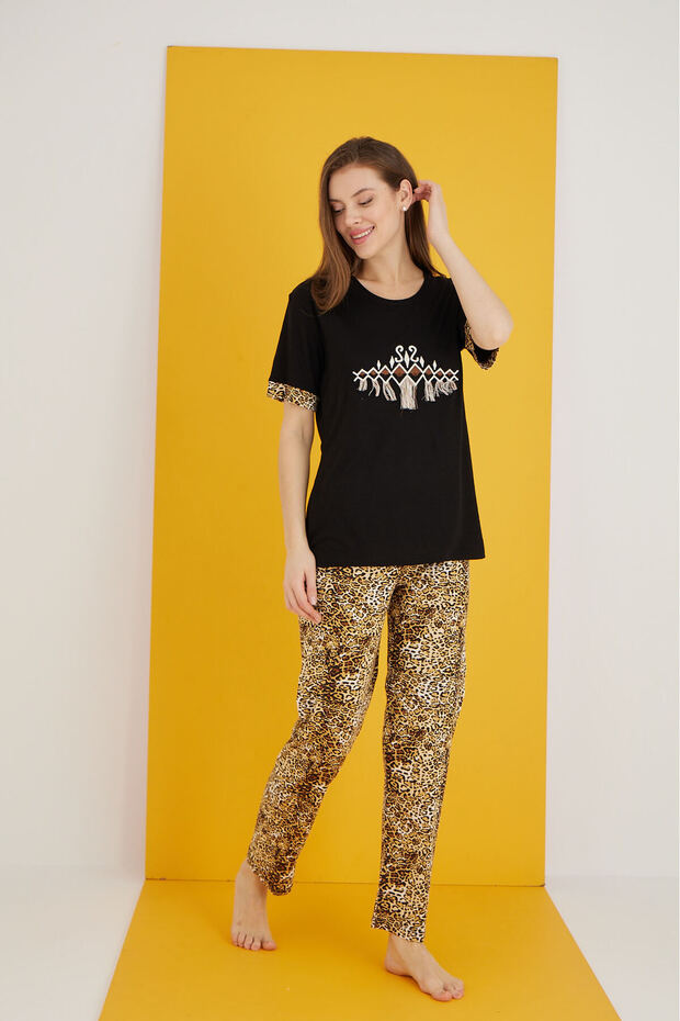 VİSKON PİJAMA TAKIMI - 2