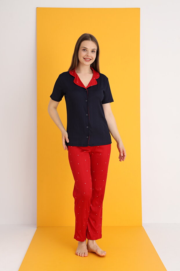 طقم بيجامة بأزرار من بيغاسوس - 2