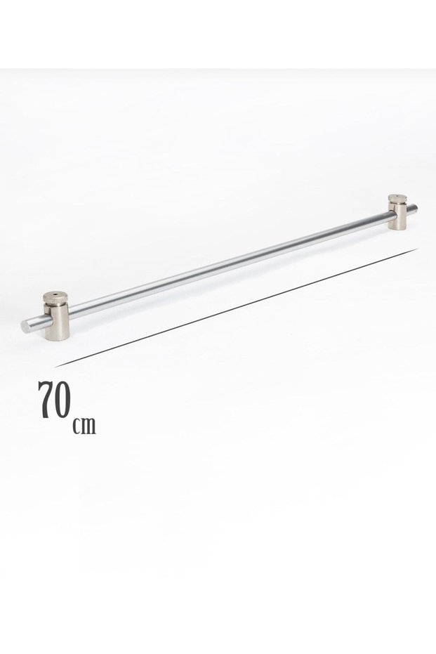 Metal Briz Curtain Rod 70cm