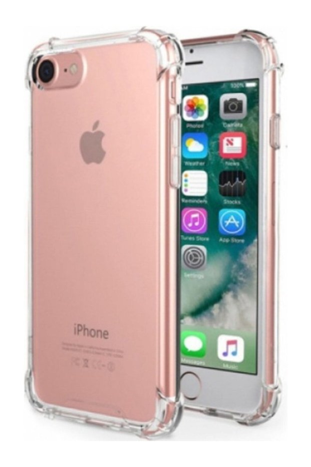 Case for iPhone 7/8 Ultra Protection Transparent Anti Shock Case + Nano Screen Protector