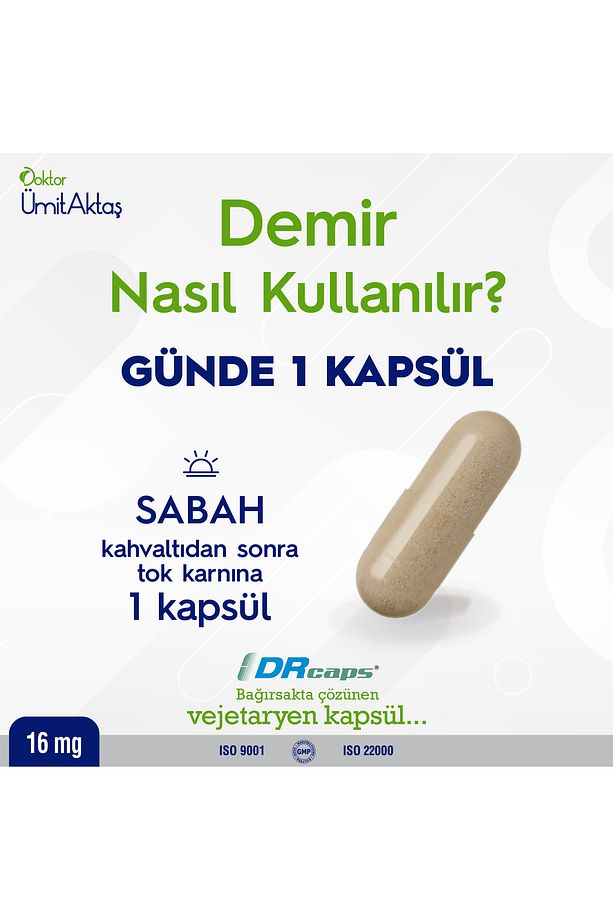 Demir Yüksek Biyoyararlanım 30 Kapsül - 7