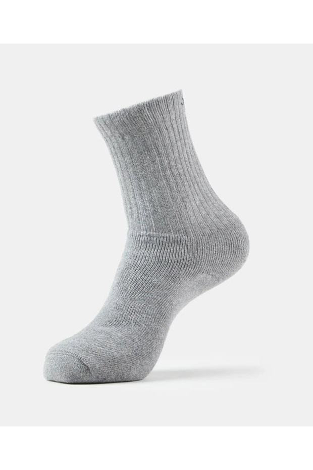 Sport Crew Socks 7035-01 Gray for Men