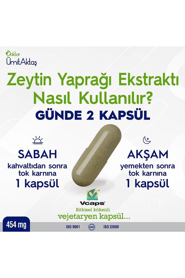 Zeytin Yaprağı Ekstraktı - 60 Kapsül - 6