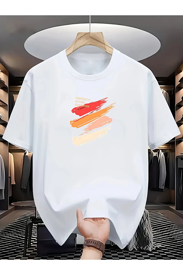 Copy - 100% Cotton T-Shirt for Men, Printed Pattern
