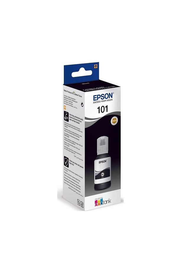 101 Orijinal Siyah Mürekkep Şişesi, 127 Ml. L4150/l4160/l6160/l6170/l6190/l14150 (c13t03v14a) - 1