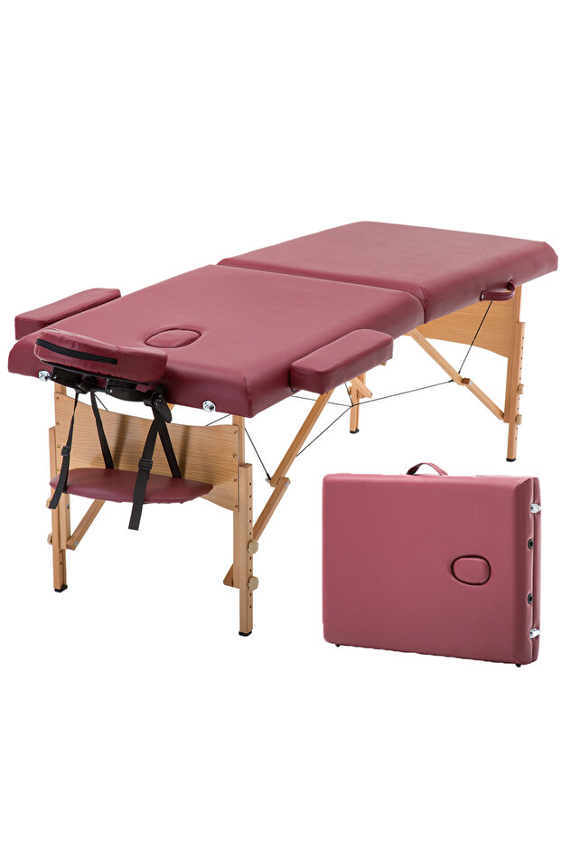Professional Portable Massage Table Adjustable Folding - 1