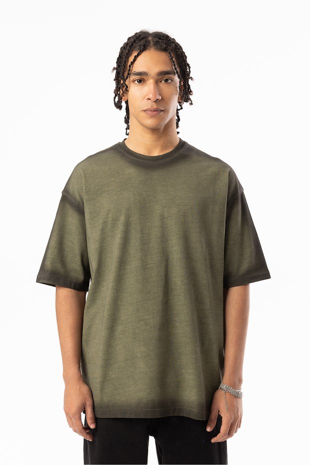 Washed Oversized Vintage Men's T-Shirt, Men's T-Shirt