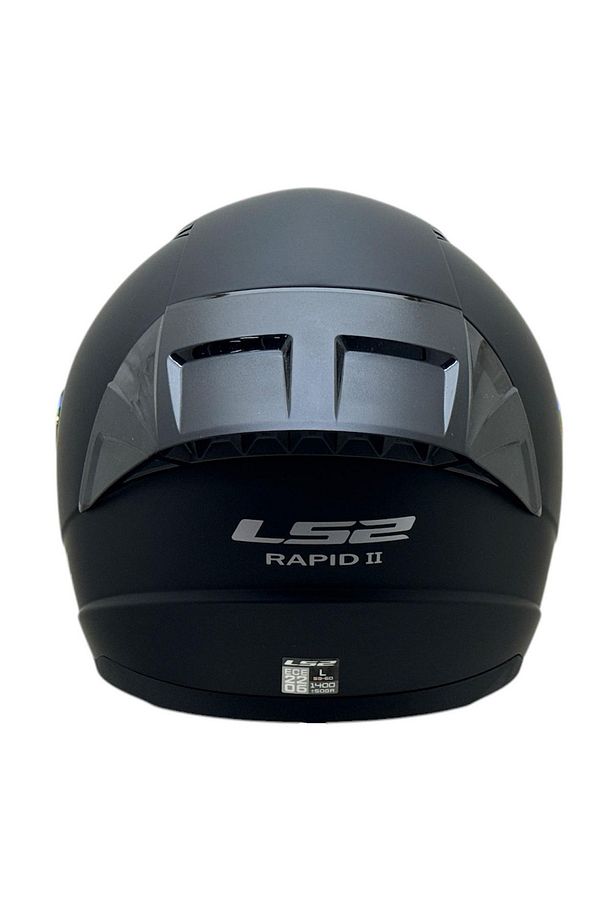 RAPID 2 MAT SİYAH KASK FULL SET - 5