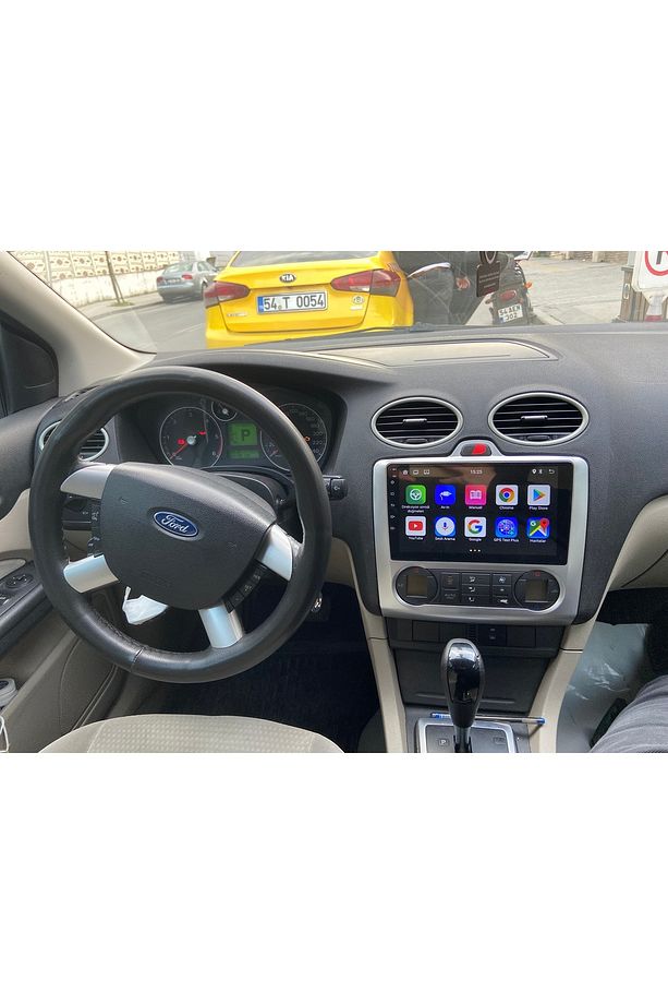 FORD FOCUS 2 DİJİTAL ANDROİD CARPLAY MULTİMEDYA 4 RAM 64 HAF. QLED AHD KAMERA - 4