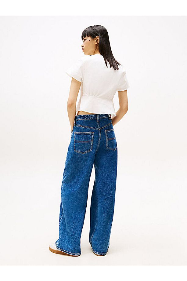 Tie Front Slim Poplin Blouse - 5
