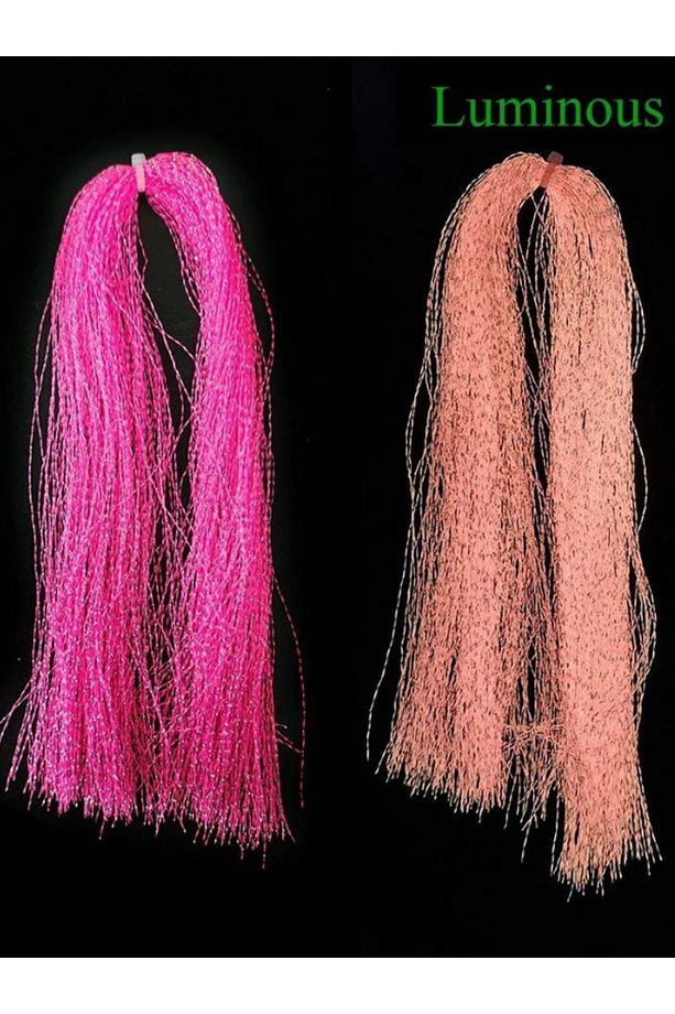 Fosforlu Karanlıkta Parlayan Pembe Glow Luminous in Dark Ultraviyole UV Neon 1 Poşet Çapari Simi - 4