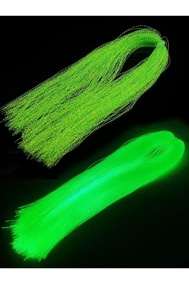 Yeşil Fosforlu Karanlıkta Parlayan Glow Luminous in The Dark Ultraviyole UV Neon 1 Poşet Çapari Simi - 3