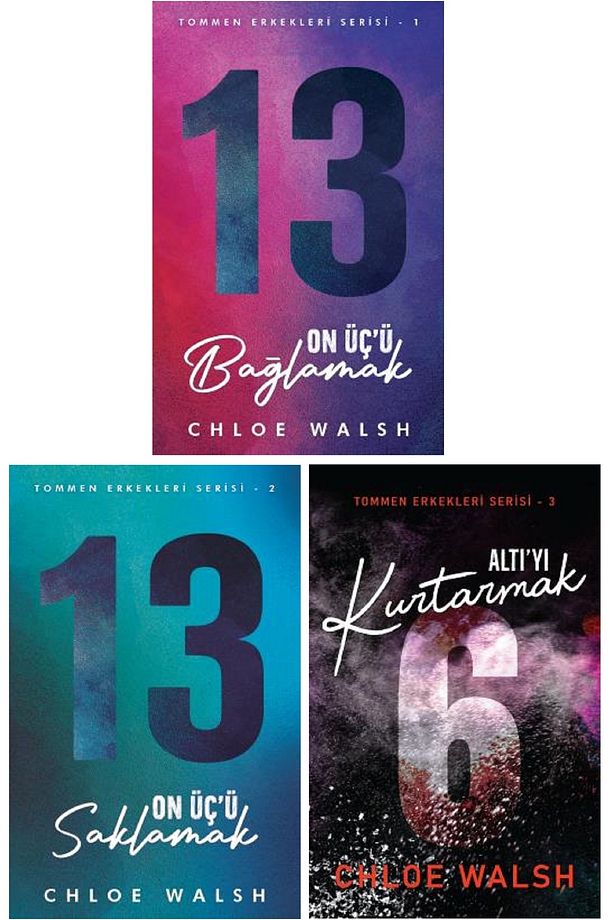 3 Kitap Set - Tommen Erkekleri Serisi 1,2,3 On Üç'ü Bağlamak , On Üç'ü Saklamak , Altı'yı Kurtarmak - 1