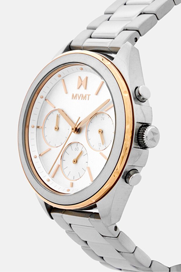 Women 28000127-D Stainless Steel Watch 39 mm, Silver - 3