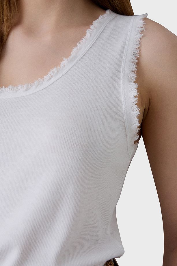 Pamuk Karışımlı Regular Fit Yuvarlak Yaka Basic Top TOP 053 - 5