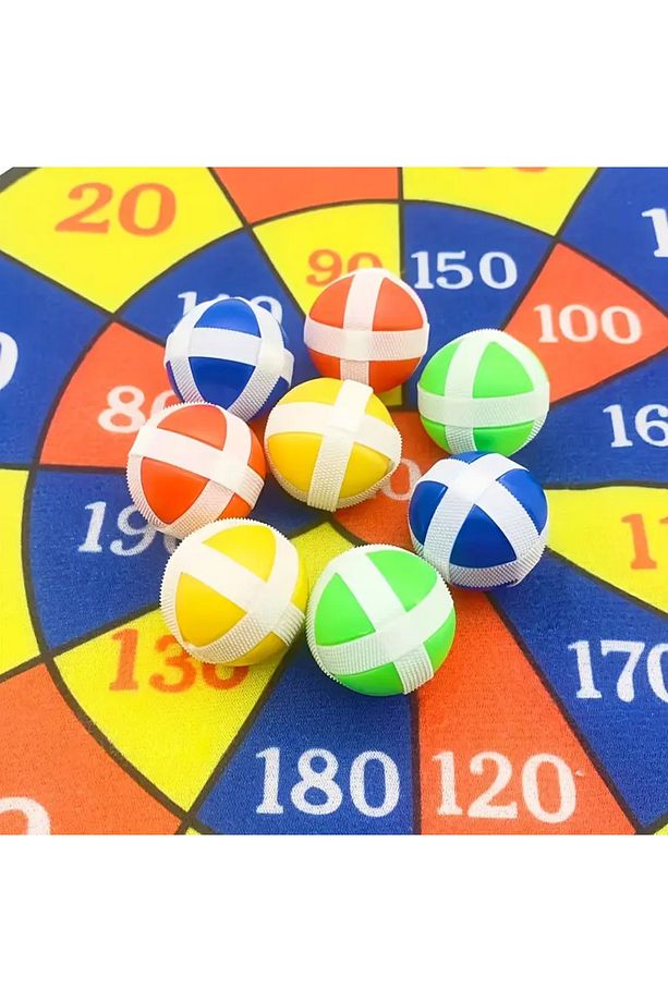 5 ADET YAPIŞKANLI DART TOPLARI - 3