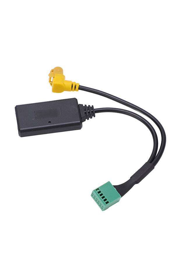 محول كابل AUX لاسلكي أسود MMI 3G AMI 12Pin Bluetooth 5.0 بديل صوتي لسيارة Audi A4 A6 Q5