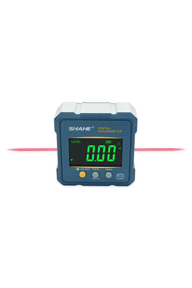 SHAHE Digital Angle Finder Protractor, 2 In 1 Digital Level Angle Gauge Chargeable Digital Inclin... - 8