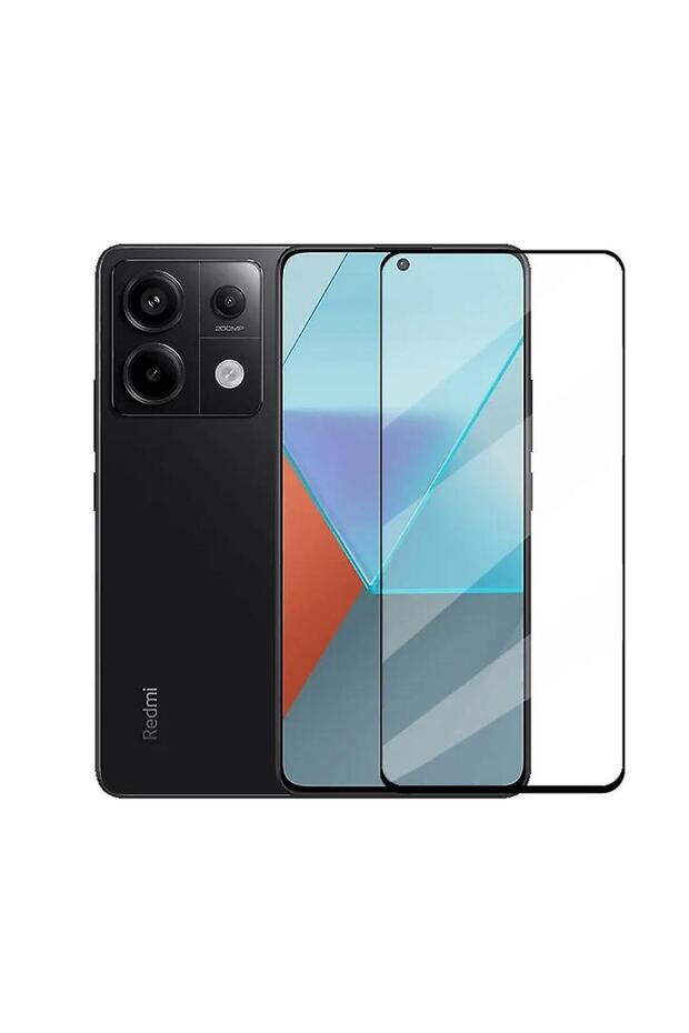 Redmi Note 13 Pro 4g متوافق مع واقي شاشة كامل من الزجاج غير القابل للكسر 150cc مضاد للكهرباء الساكنة 9h مقسى حقيقي