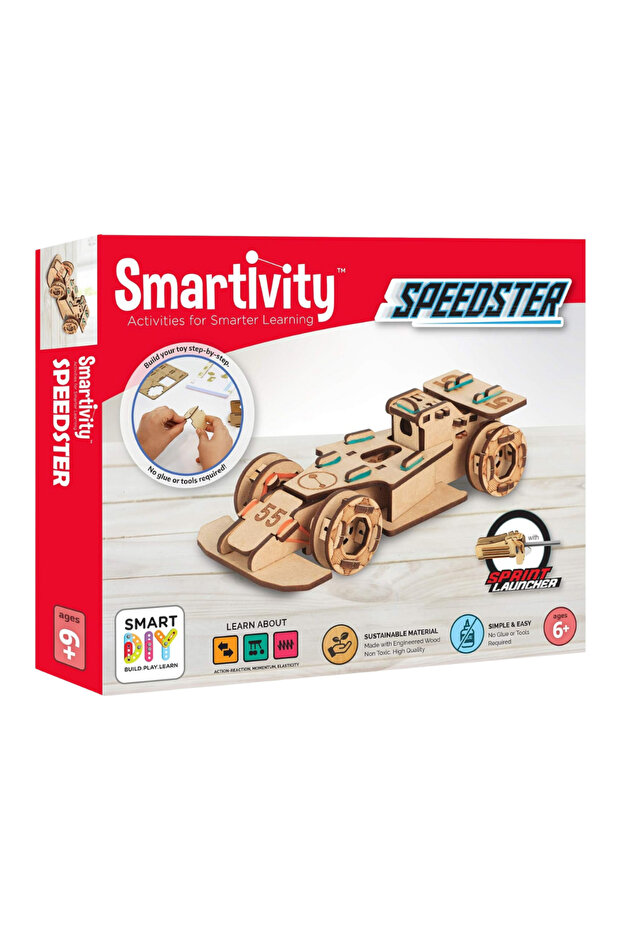 لعبة تعليمية يدوية الصنع من ستيم ويلز سبيدستر، متعددة الألوان - 3