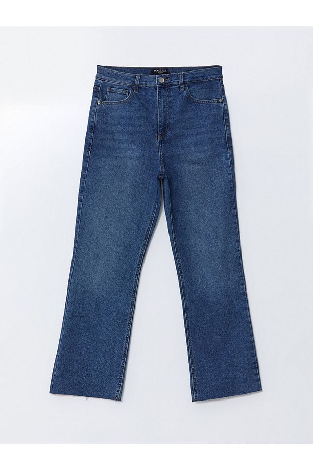 LCW Jeans Mars Flare Kadın Jean Pantolon - 5