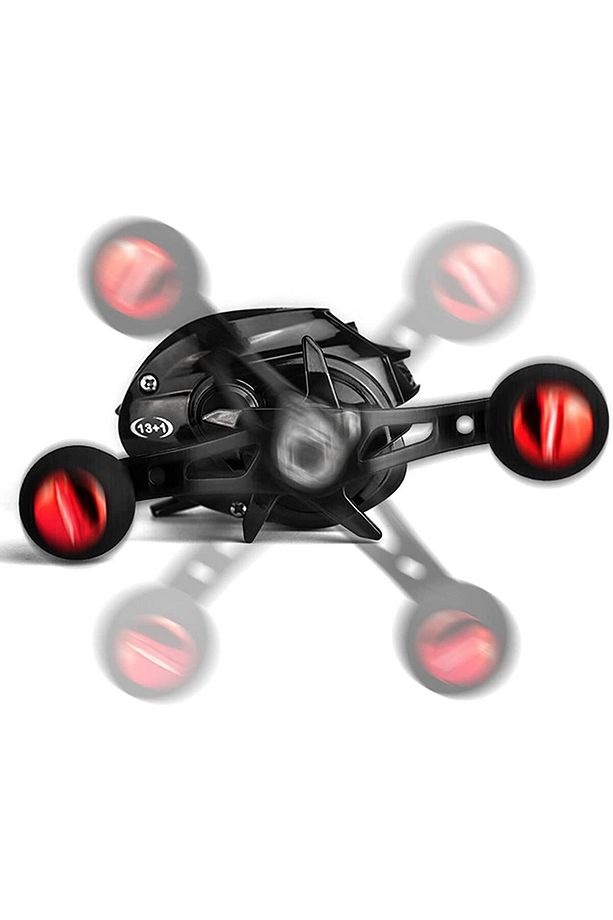Ae2000 Baitcasting Sol El Çıkrık 7:2:1 Olta Makinesi Motoru - 5