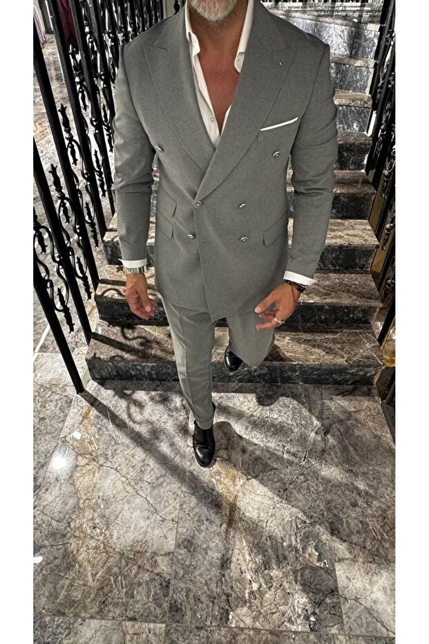 KRUVAZE TAKIM ELBISE - 4