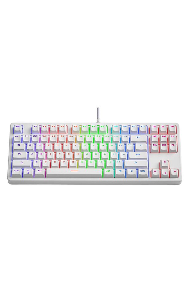Leaven K870 Blue Switch Mekanik Gaming Oyun Klavyesi Rgb 61 Key Mavi Tuş Type-c Klavye Beya - 2