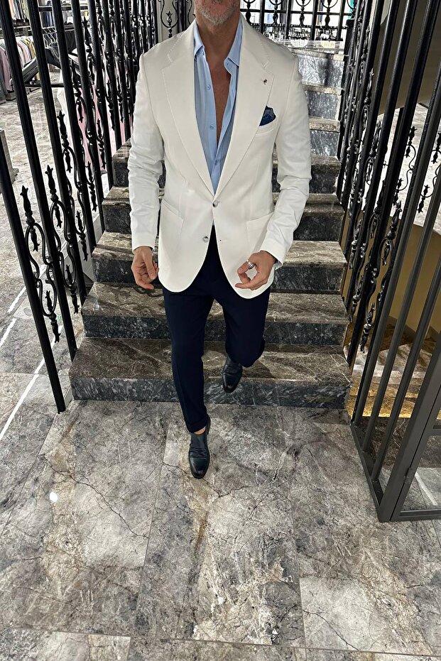 KETEN MONO YAKA CEKET - 2