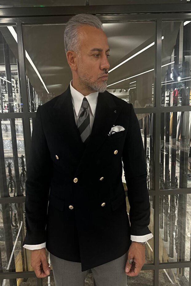 KRUVAZE KADIFE CEKET - 1