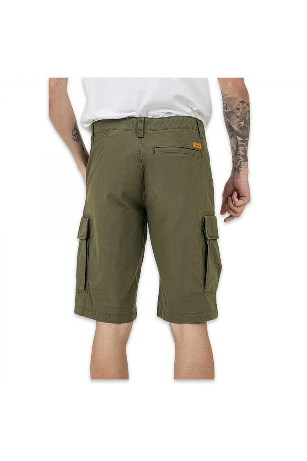Tb0A5Tzq Brookline Poplin Cargo Haki Erkek Şort - 3